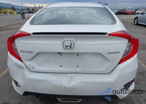 2020 Honda Civic Sport z USA, uszkodzony, nr VIN 2HGFC2F83LH595499